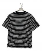 SUPREMEシュプリーム）の古着「Stati Uniti Stripe S/S Top」｜ブラック