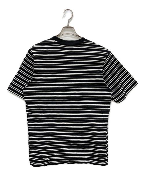 SUPREME（シュプリーム）Supreme (シュプリーム) Stati Uniti Stripe S/S Top ブラック サイズ:Mの古着・服飾アイテム