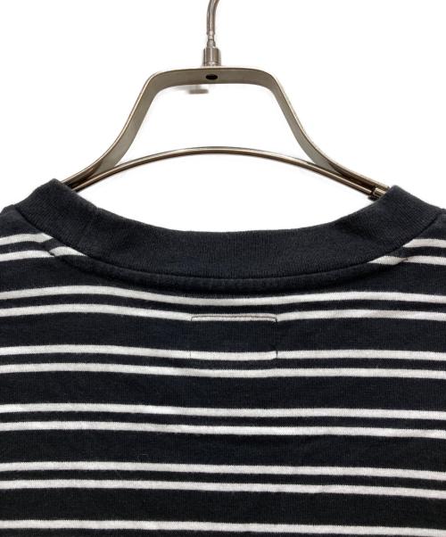 SUPREME（シュプリーム）Supreme (シュプリーム) Stati Uniti Stripe S/S Top ブラック サイズ:Mの古着・服飾アイテム