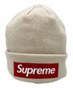 SUPREME×New Eraシュプリーム×ニューエラ）の古着「Box Logo Beanie」｜STONE/ストーン
