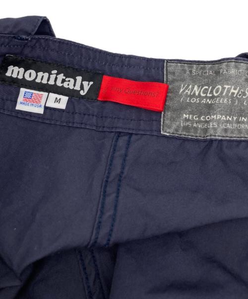 MONITALY（モニタリー）MONITALY (モニタリー) ヴァンクロスオーバーオール ネイビー サイズ:Mの古着・服飾アイテム