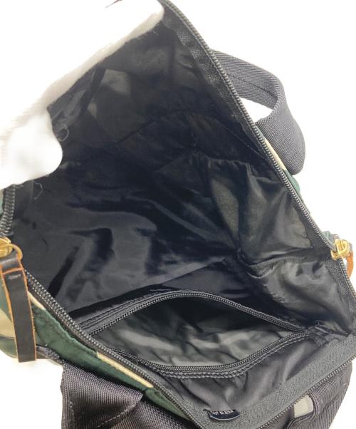 PORTER（ポーター）PORTER (ポーター) MARNI (マルニ) 2WAYトートバッグ グリーン×ブラックの古着・服飾アイテム