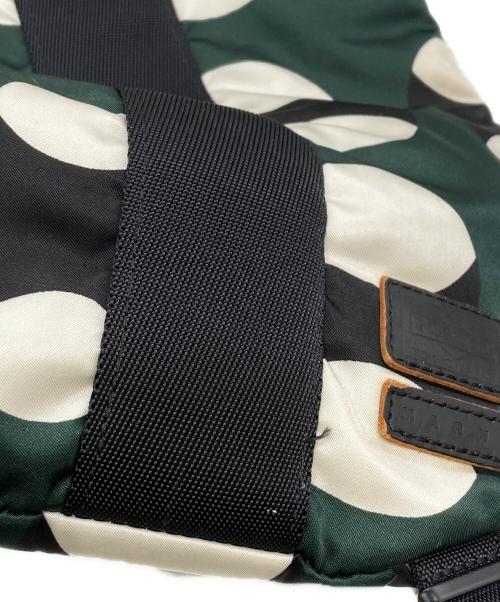 PORTER（ポーター）PORTER (ポーター) MARNI (マルニ) 2WAYトートバッグ グリーン×ブラックの古着・服飾アイテム