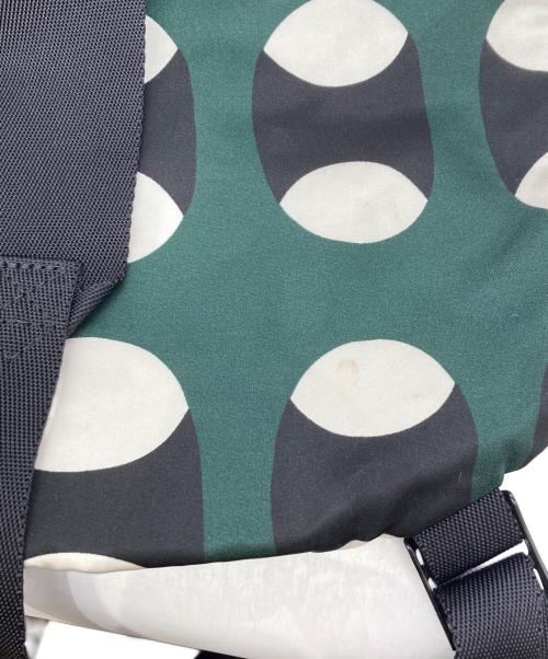 PORTER（ポーター）PORTER (ポーター) MARNI (マルニ) 2WAYトートバッグ グリーン×ブラックの古着・服飾アイテム