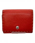 FENDIフェンディ）の古着「カードケース」｜レッド