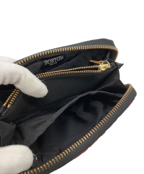 PORTER（ポーター）PORTER (ポーター) MARNI (マルニ) WEEKEND WALLET レッド×ネイビーの古着・服飾アイテム