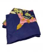 HERMESエルメス）の古着「レジーナ(女王陛下) カレ90」｜ネイビー