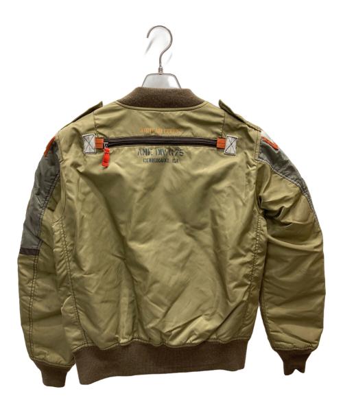 AVIREX（アヴィレックス）AVIREX (アヴィレックス) L-2 MODEL K3 カスタムフライトジャケット カーキ サイズ:Ｍの古着・服飾アイテム