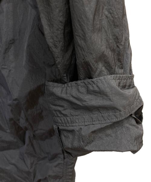 ATON（エイトン）ATON (エイトン) HAND DYED NYLON SHIRTS JACKET ブラック サイズ:4の古着・服飾アイテム