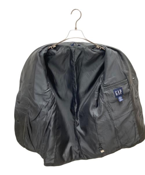 GAP（ギャップ）GAP (ギャップ) レザー3Bテーラードジャケット ブラック サイズ:XSの古着・服飾アイテム