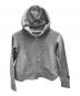 Americana（アメリカーナ）の古着「WIDE FULLZIP HOODIE」｜グレー