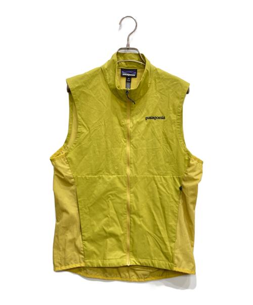 Patagonia（パタゴニア）Patagonia (パタゴニア) トレイル・クラフト・ベスト イエロー(Bundle Green) サイズ:XSの古着・服飾アイテム