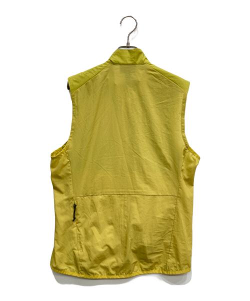 Patagonia（パタゴニア）Patagonia (パタゴニア) トレイル・クラフト・ベスト イエロー(Bundle Green) サイズ:XSの古着・服飾アイテム