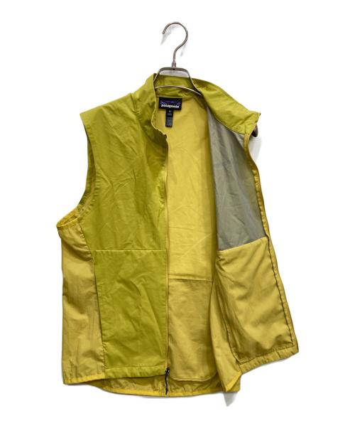 Patagonia（パタゴニア）Patagonia (パタゴニア) トレイル・クラフト・ベスト イエロー(Bundle Green) サイズ:XSの古着・服飾アイテム
