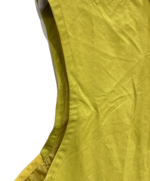 Patagonia（パタゴニア）Patagonia (パタゴニア) トレイル・クラフト・ベスト イエロー(Bundle Green) サイズ:XSの古着・服飾アイテム