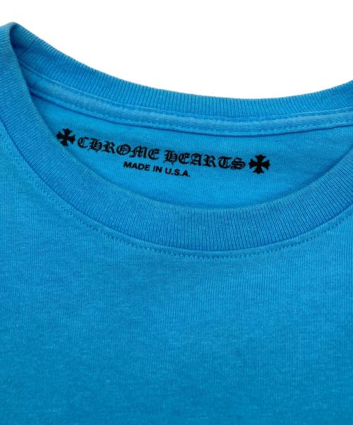 CHROME HEARTS（クロムハーツ）CHROME HEARTS (クロムハーツ) MATTY BOY (マッティーボーイ) BRAIN NEW L/S TEE スカイブルー サイズ:Lの古着・服飾アイテム