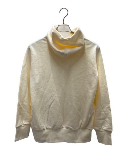 LOOPWHEELER（ループウィラー）LOOPWHEELER (ループウィラー) LOWERCASE (ロウワーケース) Pullover Hoodie アイボリー サイズ:Ｍの古着・服飾アイテム
