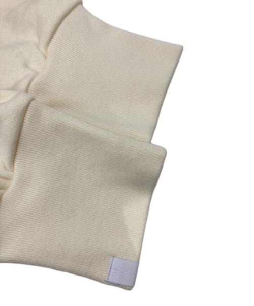 LOOPWHEELER（ループウィラー）LOOPWHEELER (ループウィラー) LOWERCASE (ロウワーケース) Pullover Hoodie アイボリー サイズ:Ｍの古着・服飾アイテム