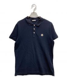 MONCLER（モンクレール）の古着「鹿の子ポロシャツ」｜ネイビー