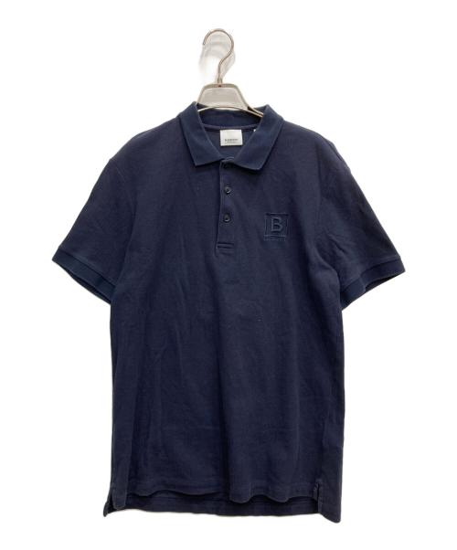 BURBERRY（バーバリー）BURBERRY (バーバリー) ポロシャツ ネイビー サイズ:Mの古着・服飾アイテム