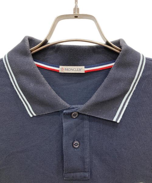 MONCLER（モンクレール）MONCLER (モンクレール) MAGLIA POLO MANICA CORTA ネイビー サイズ:Ⅼの古着・服飾アイテム