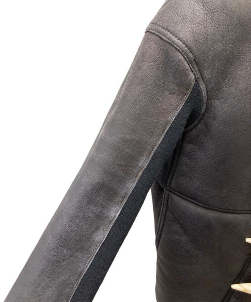 RICK OWENS（リックオウエンス）RICK OWENS (リックオウエンス) ムートンジャケット ブラック サイズ:38の古着・服飾アイテム