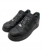 NIKE×SUPREMEナイキ×シュプリーム）の古着「AIR FORCE 1 LOW SUPREME BLACK/BLACK」｜ブラック