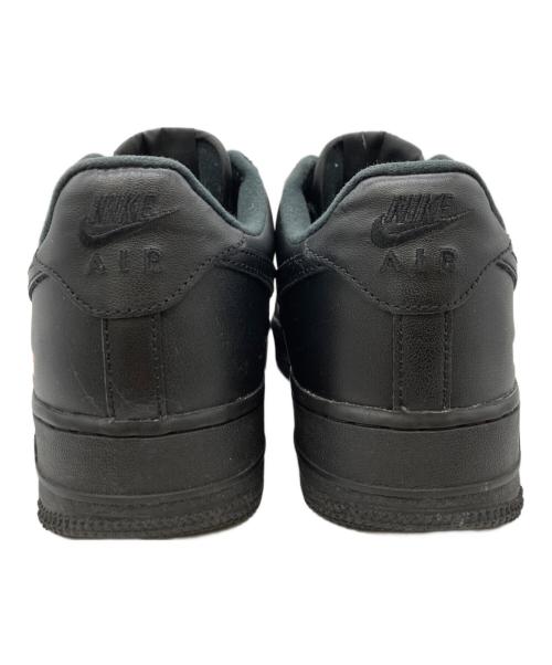 NIKE（ナイキ）NIKE (ナイキ) Supreme (シュプリーム) AIR FORCE 1 LOW SUPREME BLACK/BLACK ブラック サイズ:US7.5の古着・服飾アイテム