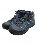 SALOMONサロモン）の古着「X ULTRA PIONEER MID GORE-TEX」｜ブルー