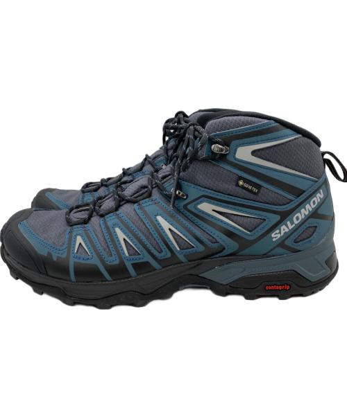 SALOMON（サロモン）SALOMON (サロモン) X ULTRA PIONEER MID GORE-TEX ブルー サイズ:28㎝ 未使用品の古着・服飾アイテム