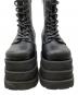 中古・古着 Darich (ダーリッチ) トリプルソールエンジニアブーツ ブラック サイズ:M：8000円