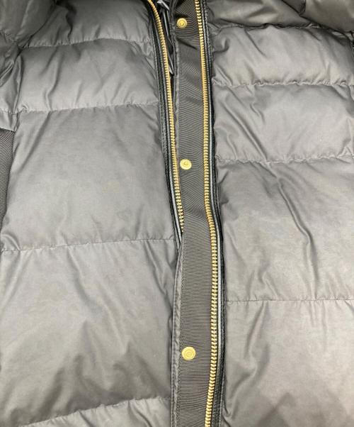 nano・universe（ナノ・ユニバース）nano・universe (ナノ・ユニバース) 西川ダウン／ラクーンファーロングダウン ブラック サイズ:36の古着・服飾アイテム