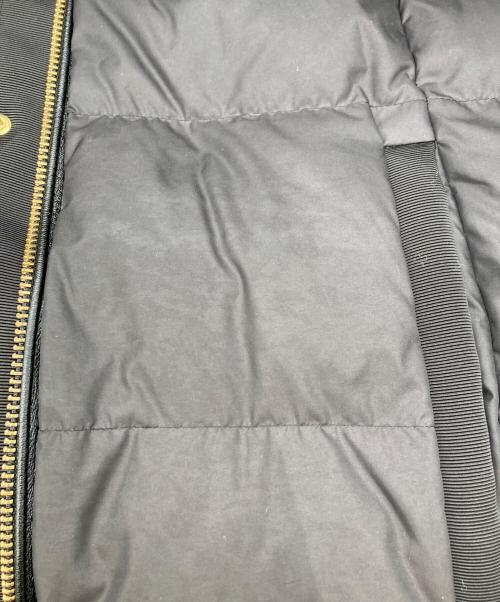 nano・universe（ナノ・ユニバース）nano・universe (ナノ・ユニバース) 西川ダウン／ラクーンファーロングダウン ブラック サイズ:36の古着・服飾アイテム