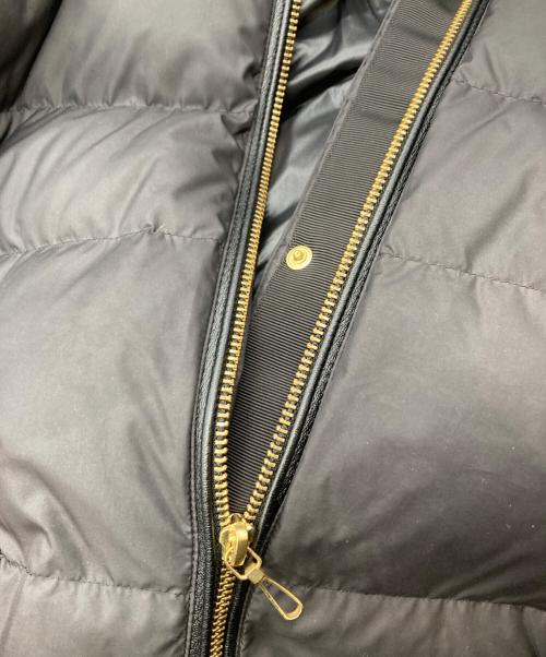 nano・universe（ナノ・ユニバース）nano・universe (ナノ・ユニバース) 西川ダウン／ラクーンファーロングダウン ブラック サイズ:36の古着・服飾アイテム