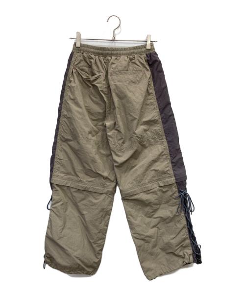 X-GIRL（エックスガール）X-GIRL (エックスガール) 3WAY TRACK PANTS（3WAY トラックパンツ） ベージュ サイズ:Mの古着・服飾アイテム