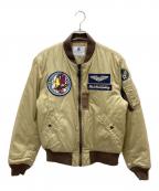 TED COMPANYテッドカンパニー）の古着「MA-1ジャケット」｜セージグリーン