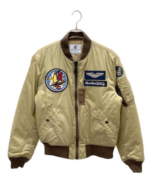 TED COMPANY（テッドカンパニー）TED COMPANY (テッドカンパニー) MA-1ジャケット セージグリーン サイズ:表記なしの古着・服飾アイテム