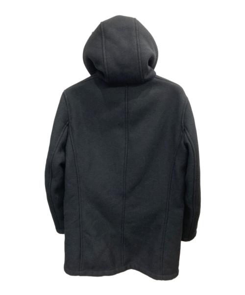 EMPORIO ARMANI（エンポリオアルマーニ）EMPORIO ARMANI (エンポリオアルマーニ) フーデッド裏ボアコート ブラック サイズ:46の古着・服飾アイテム