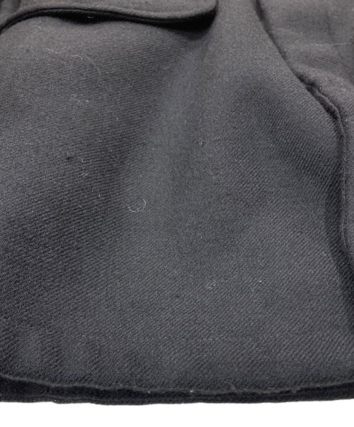 EMPORIO ARMANI（エンポリオアルマーニ）EMPORIO ARMANI (エンポリオアルマーニ) フーデッド裏ボアコート ブラック サイズ:46の古着・服飾アイテム