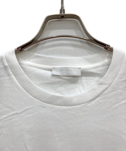 PRADA（プラダ）PRADA (プラダ) JERSEY TEE ホワイト サイズ:XLの古着・服飾アイテム