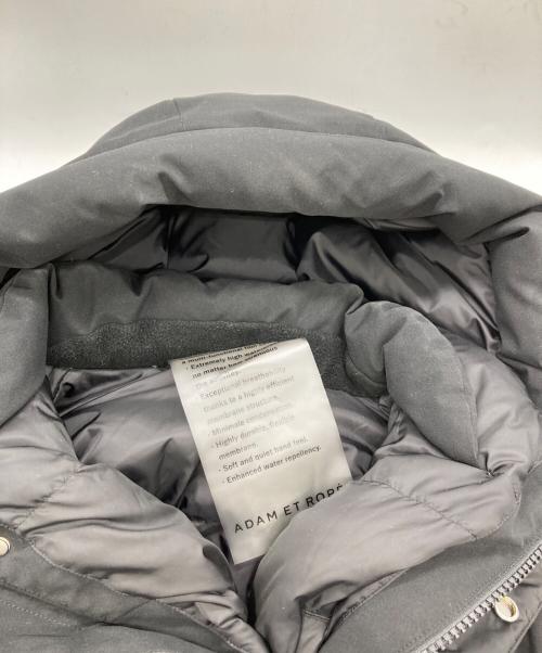 Adam et Rope（アダム エ ロペ）Adam et Rope (アダム エ ロペ) 「ALLIED」ショートダウンジャケット ブラック サイズ:Lの古着・服飾アイテム