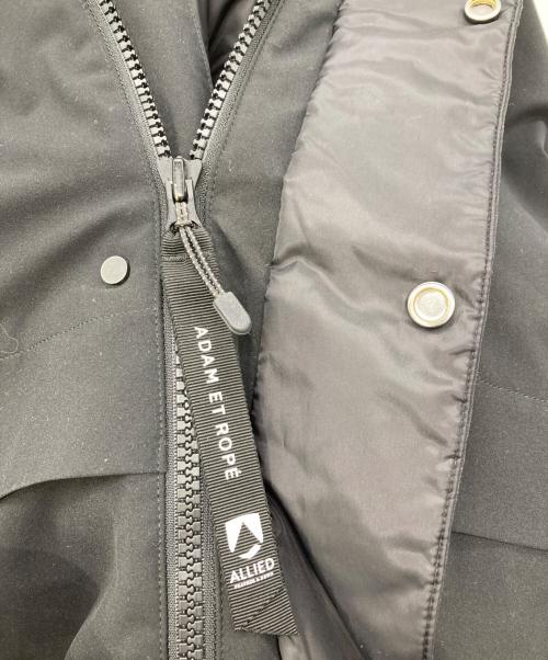 Adam et Rope（アダム エ ロペ）Adam et Rope (アダム エ ロペ) 「ALLIED」ショートダウンジャケット ブラック サイズ:Lの古着・服飾アイテム