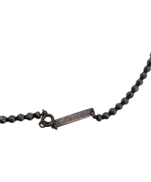 PUERTA DEL SOL（プエルタデルソル）PUERTA DEL SOL (プエルタデルソル) ヘマタイトネックレス ブラック サイズ:表記なしの古着・服飾アイテム