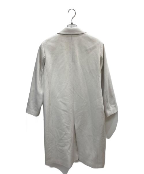 icB（アイシービー）icB (アイシービー) ウールライトメルトンチェスターコート ベージュ サイズ:6の古着・服飾アイテム