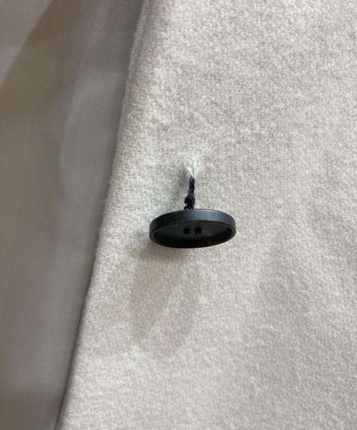 icB（アイシービー）icB (アイシービー) ウールライトメルトンチェスターコート ベージュ サイズ:6の古着・服飾アイテム