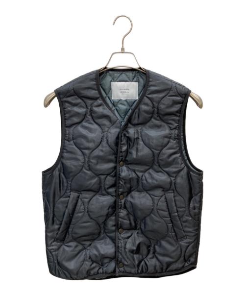 have a good day（ハブ ア グッド デイ）have a good day (ハブ ア グッド デイ) Vネックキルティングベスト ブラック サイズ:1の古着・服飾アイテム