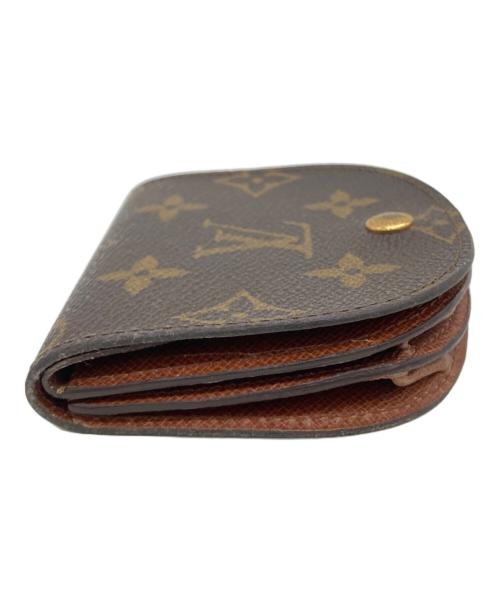 LOUIS VUITTON（ルイ ヴィトン）LOUIS VUITTON (ルイ ヴィトン) ポルトモネ・グゼ コインケース ブラウンの古着・服飾アイテム