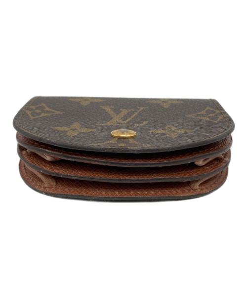 LOUIS VUITTON（ルイ ヴィトン）LOUIS VUITTON (ルイ ヴィトン) ポルトモネ・グゼ コインケース ブラウンの古着・服飾アイテム