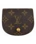LOUIS VUITTON（ルイ ヴィトン）の古着「ポルトモネ・グゼ コインケース」｜ブラウン