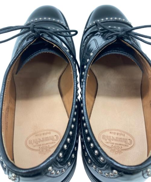 Church’s（チャーチ）Church’s (チャーチ) ANNA MET スタッズシューズ ブラック サイズ:35の古着・服飾アイテム